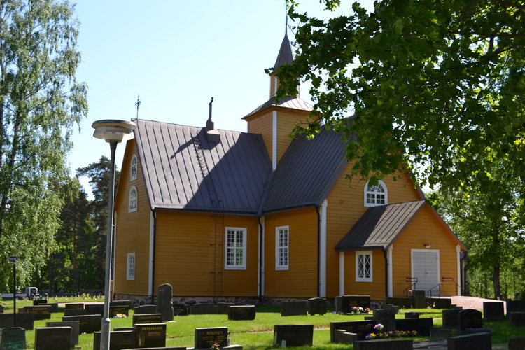 Yleisöopastus: Dragsfjärdin kirkko ja hautausmaa Yleisöopastus: Dragsfjärdin kirkko ja hautausmaa