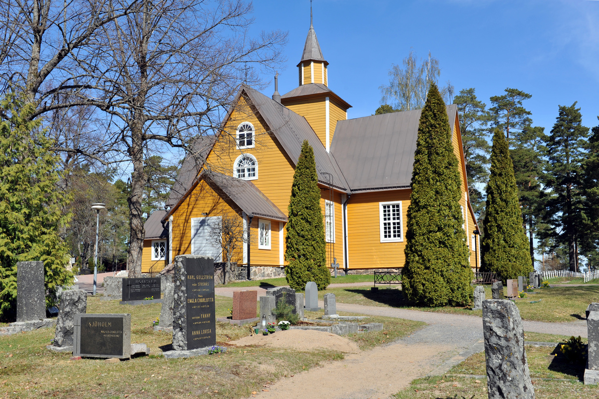 Dragsfjärdin kirkko.